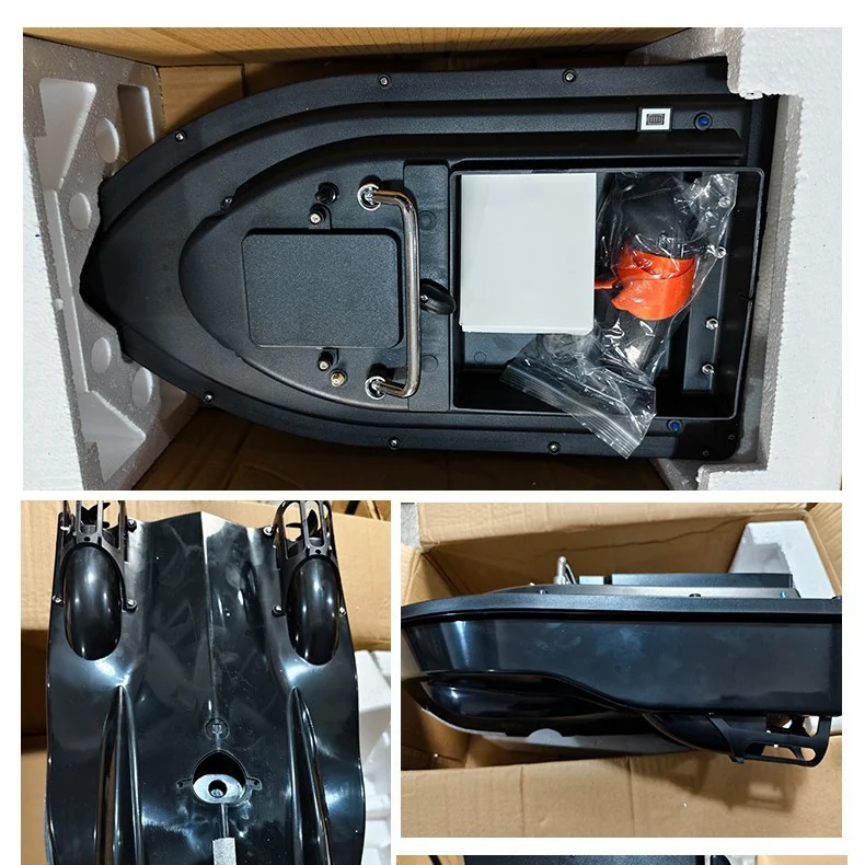 Used Bait Boat Factory 12V 7.4V (70%-90% New) Constant Speed Cruise Trawl Boat / Bait Boat Wholesale Price