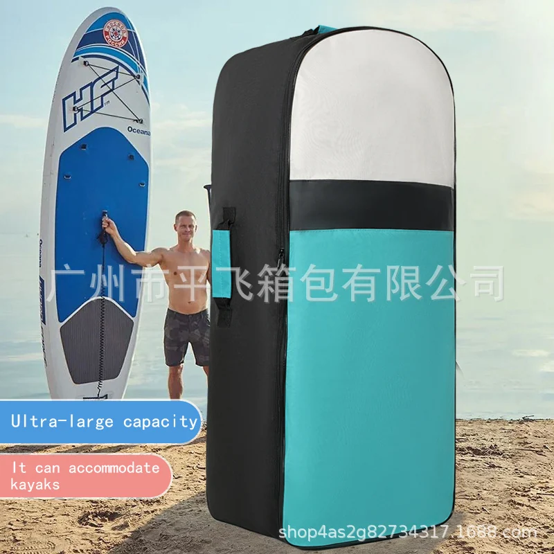 In Stock Paddle Board Backpack, Inflatable SUP Board Carry Bag for Water Sports, Custom Logo Available