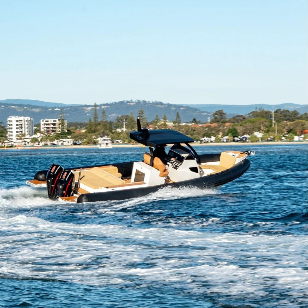 Aluminum Alloy RIB Sports Boat with Motor