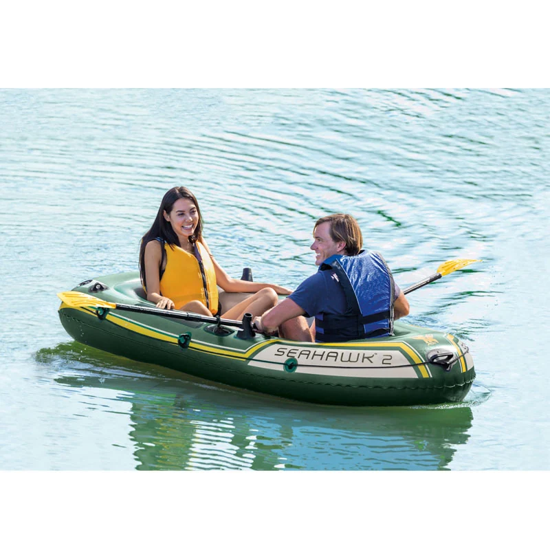 Intex Authentic 68347/68351/68380 Inflatable Boat, Fishing Boat, Air Mattress Boat, Assault Boat, Kayak