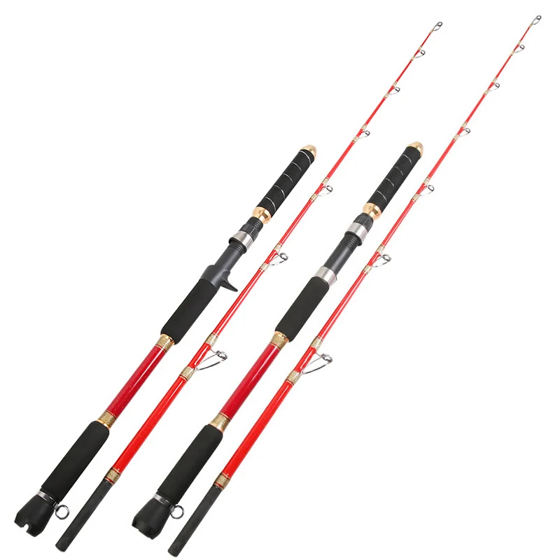 Deep Sea Boat Fishing Rod Super Hard Solid 150#