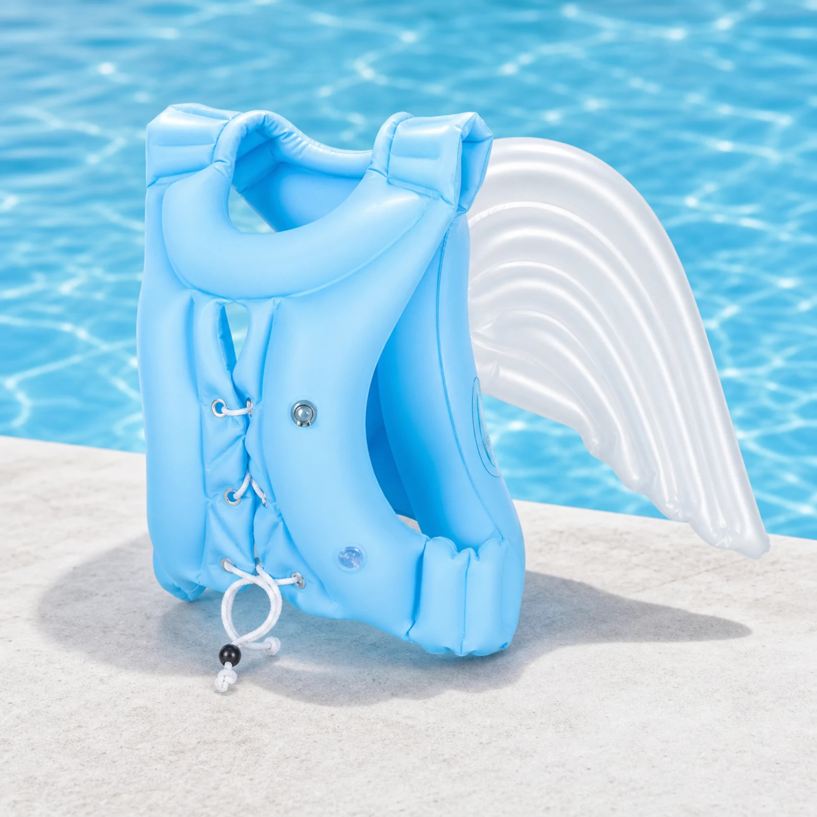 Kids Cartoon Swim Ring for Pool, Beach, and Water Park Safety Programs